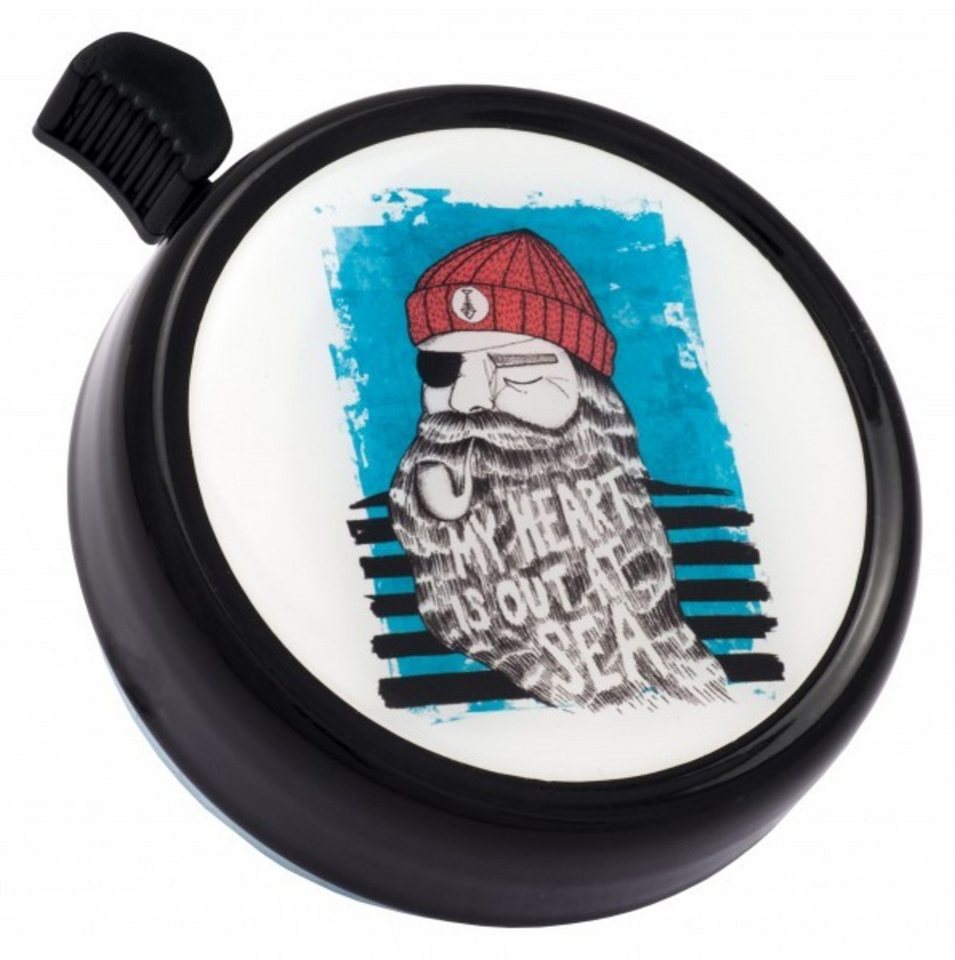 liix Fahrradklingel Big Colour Bell "Sea Beard", Black, Ø 70mm liix Fahrradklingel Big Colour Bell "Sea Beard", Black, Ø 70mm von liix