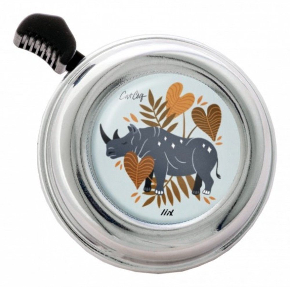 liix Fahrradklingel Colour Bell Rhino Love, Fahrradklingel, Ø 60mm liix Fahrradklingel Colour Bell Rhino Love, Fahrradklingel, Ø 60mm von liix