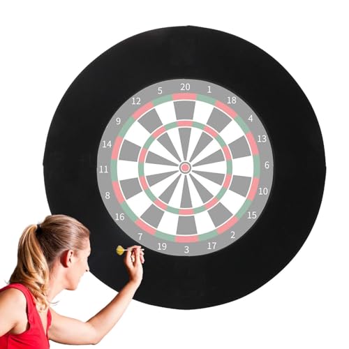 Lisutupode Dart Ziel Schutzring, Dart Surround Auffangring, Langlebige Und Schützende Dartboard Einfassung, Eva Dartboard Surround Rückseite, Dart Zielschutzkreis, Dartscheiben Einfassung, 45x18x13cm Lisutupode Dart Ziel Schutzring, Dart Surround Auffangring, Langlebige Und Schützende Dartboard Einfassung, Eva Dartboard Surround Rückseite, Dart Zielschutzkreis, Dartscheiben Einfassung, 45x18x13cm von lisutupode