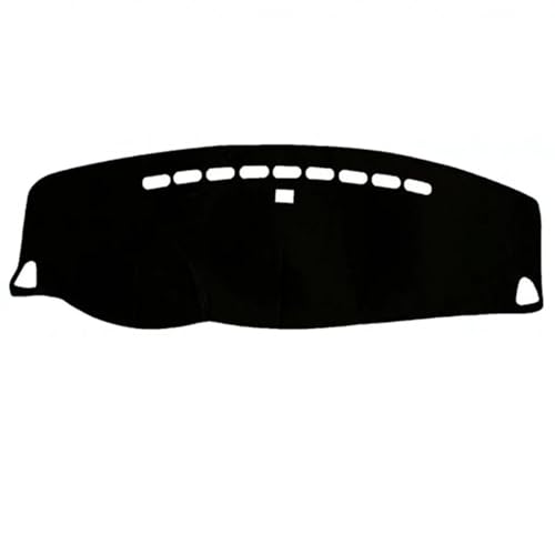 liuacwei Armaturenbrett-Abdeckung für Mitsubishi Outlander 2011 2012, schwarz, Auto-Armaturenbrett-Abdeckung, Matte mit UV-Schutz, Sonnenschutz von liuacwei
