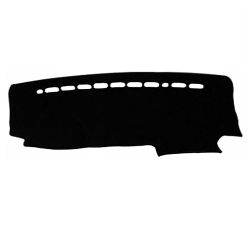 liuacwei Armaturenbrett-Abdeckung für S-uzuki Jimny 2016 2017, schwarze Auto-Armaturenbrett-Abdeckung, Matte mit UV-Schutz, Sonnenschutz von liuacwei