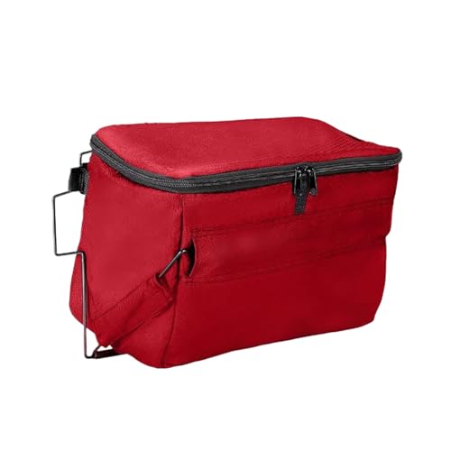 lmoikesz Push Pull Klappwagen, zusammenklappbare Kühltasche für Reisewagen, isolierte Lunchtasche, OxfordCloth Wagon Aufbewahrungstasche, D von lmoikesz