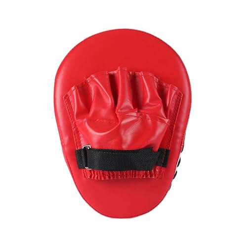 lopituwe Stoßdämpfung Boxen Pad Für Taekwondo Praxis PU Für Kinder Training Muay Thai Fuß Ziel Training Hand Pad, Rot von lopituwe