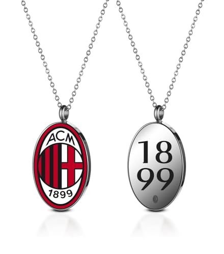 AC Milan Offizielle Medaille aus Stahl mit Emaille, Kinderversion AC Milan Offizielle Medaille aus Stahl mit Emaille, Kinderversion von AC Milan
