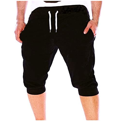 Herren 3/4 Jogginghose Sommer Outdoor Kurze Hose Fitness Trainingshose Atmungsaktiv Capri Hosen Leicht Kurz Yogahose Sport Shorts Urlaub Freizeithose Herren 3/4 Jogginghose Sommer Outdoor Kurze Hose Fitness Trainingshose Atmungsaktiv Capri Hosen Leicht Kurz Yogahose Sport Shorts Urlaub Freizeithose von luoluoluo