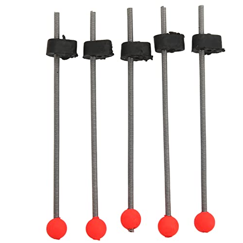 5Pcs Red Ball Angelrute Tipps Tragbare EIS Angelrute Im Freien Gut Für Reservoir Angeln (S) von lvifloae