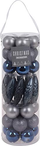 made2trade 40 teiliges Weihnachtsbaumschmuck Set - Metall-Blau made2trade 40 teiliges Weihnachtsbaumschmuck Set - Metall-Blau von made2trade