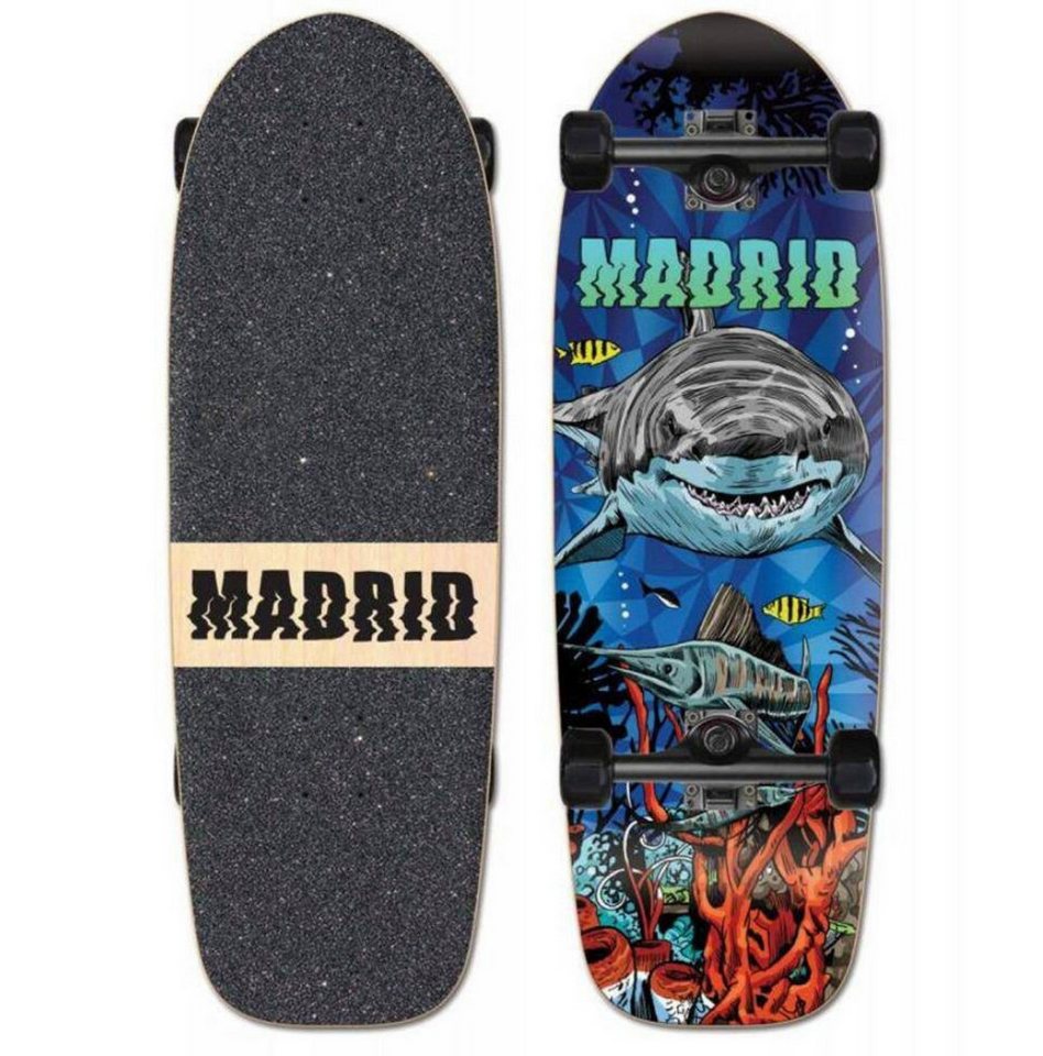 madrid SKATEBOARDS Skateboard MARTY SHARK 29” - CRUISER (1-St) von madrid SKATEBOARDS