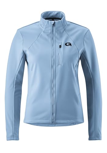 Gonso Adventure Jacket Softshell W, Damen Fahrradjacke, Wasserabweisende Softshelljacke, Winddicht, G-Shell für optimale Wärmeisolierung, Enganliegende Passform, PFC-frei, Blau, Gr. 46 Gonso Adventure Jacket Softshell W, Damen Fahrradjacke, Wasserabweisende Softshelljacke, Winddicht, G-Shell für optimale Wärmeisolierung, Enganliegende Passform, PFC-frei, Blau, Gr. 46 von maier sports gmbh