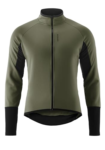 Gonso Road Jacket Softshell 2 M, Herren Fahrradjacke, Wasserabweisende Softshelljacke, Winddicht, G-Shell für optimale Wärmeisolierung, Enganliegende Passform, PFC-frei, Grün, Gr. XL Gonso Road Jacket Softshell 2 M, Herren Fahrradjacke, Wasserabweisende Softshelljacke, Winddicht, G-Shell für optimale Wärmeisolierung, Enganliegende Passform, PFC-frei, Grün, Gr. XL von maier sports gmbh