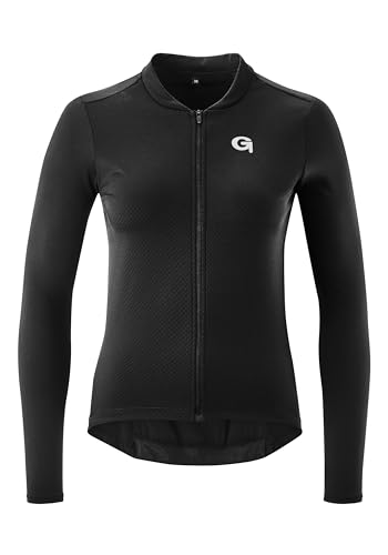 Gonso Sitivo Trikot Longsleeve W, Damen Fahrradtrikot, Hohe Bewegungselastizität, 3-teilige Steck-Rückentasche und RV-Tasche, Enganliegende Passform, Schwarz, Gr. 40 Gonso Sitivo Trikot Longsleeve W, Damen Fahrradtrikot, Hohe Bewegungselastizität, 3-teilige Steck-Rückentasche und RV-Tasche, Enganliegende Passform, Schwarz, Gr. 40 von maier sports gmbh