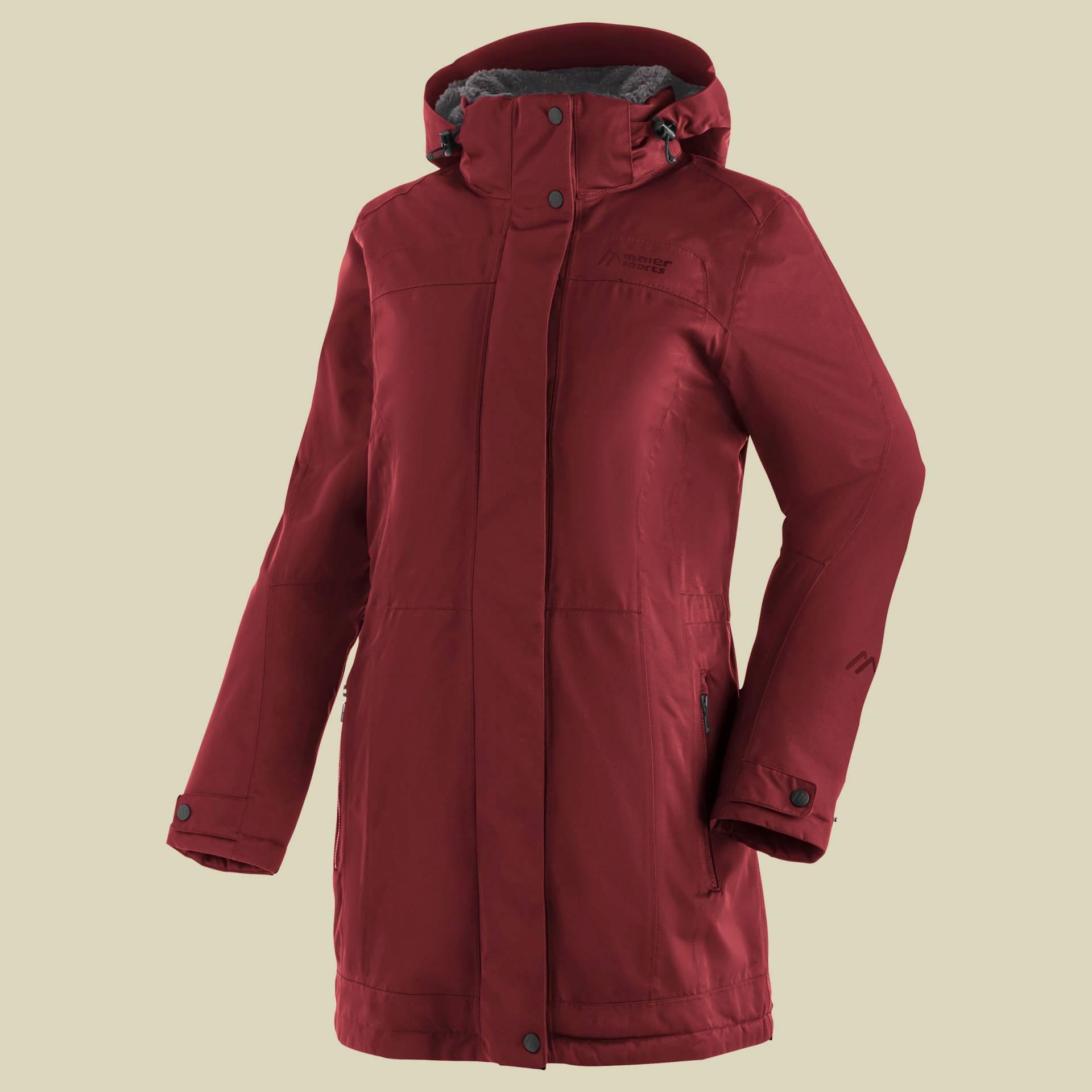 Lisa 2.1 Mantel Women rot 42 - sun dried tomato Lisa 2.1 Mantel Women rot 42 - sun dried tomato von maier sports