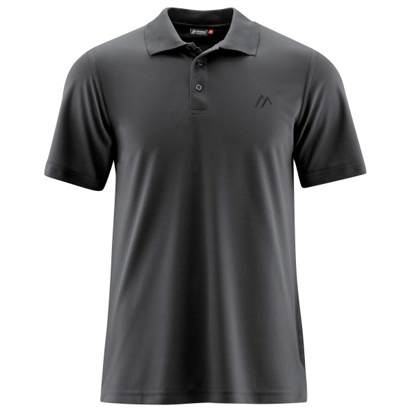 Maier Sports - Ulrich - Polo-Shirt Gr 3XL grau/schwarz von maier sports