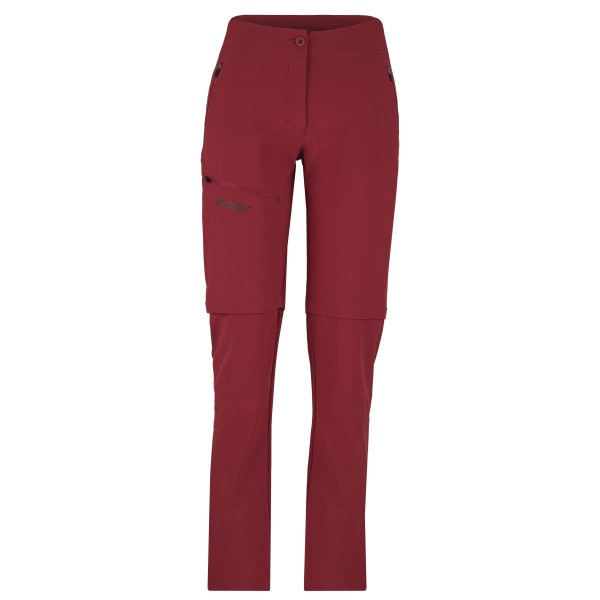 Maier Sports - Women's Latit Zip Vario - Zip-Off-Hose Gr 42 - Regular;44 - Regular;46 - Regular blau;rot von maier sports