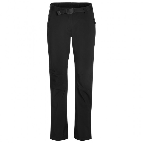 Maier Sports - Women's Tech Pants - Tourenhose Gr 21 - Short;46 - Regular lila;schwarz von maier sports