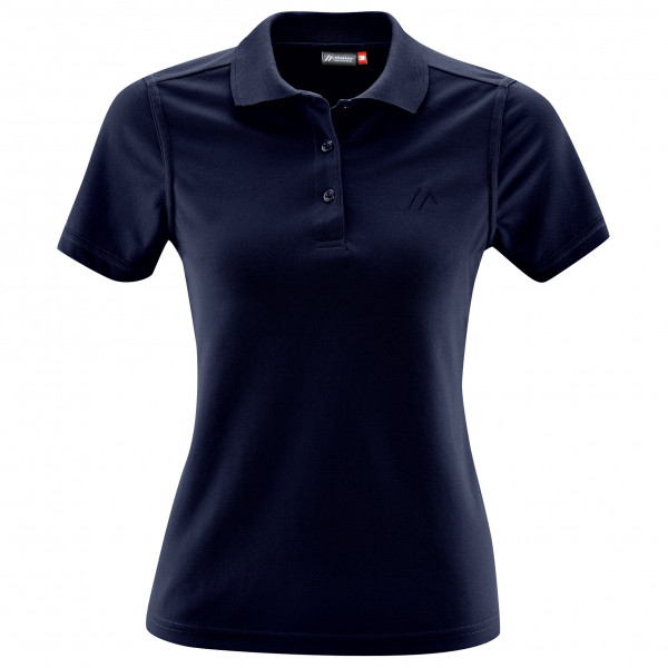 Maier Sports - Women's Ulrike - Polo-Shirt Gr 34 - Regular blau von maier sports