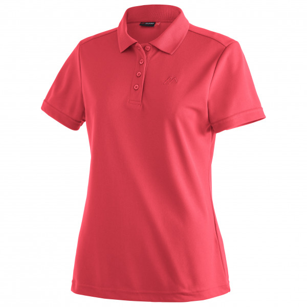 Maier Sports - Women's Ulrike - Polo-Shirt Gr 34 - Regular rot von maier sports