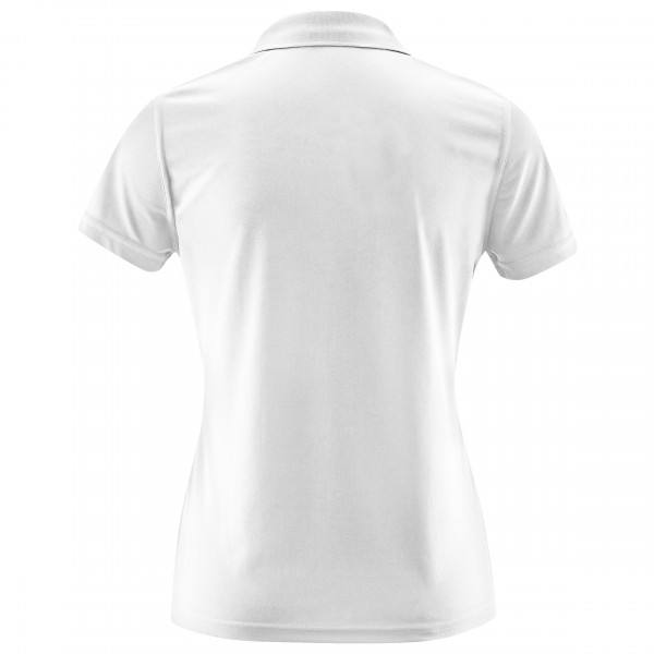 Maier Sports - Women's Ulrike - Polo-Shirt Gr 38 - Regular weiß/grau von maier sports