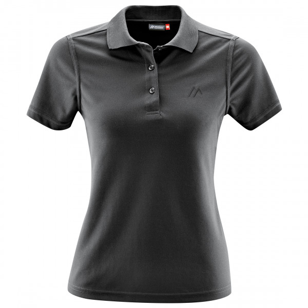 Maier Sports - Women's Ulrike - Polo-Shirt Gr 46 schwarz/grau Maier Sports - Women's Ulrike - Polo-Shirt Gr 46 schwarz/grau von maier sports