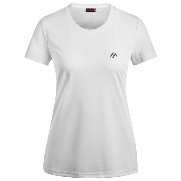 Maier Sports - Women's Waltraud - Funktionsshirt Gr 40 - Regular grau/weiß von maier sports