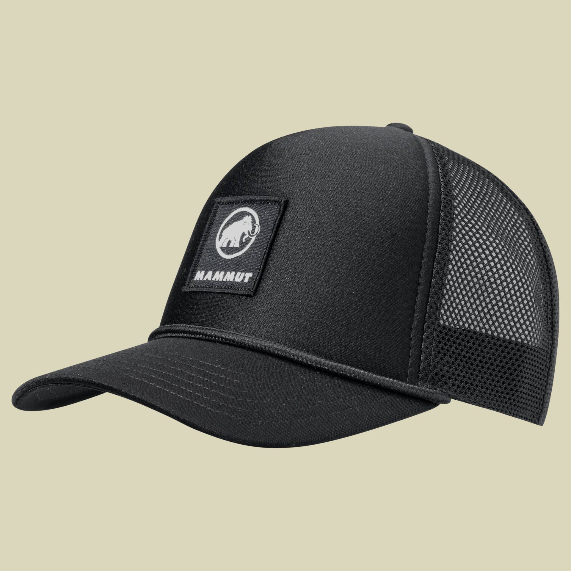 Crag Cap Logo S/M schwarz - black von mammut
