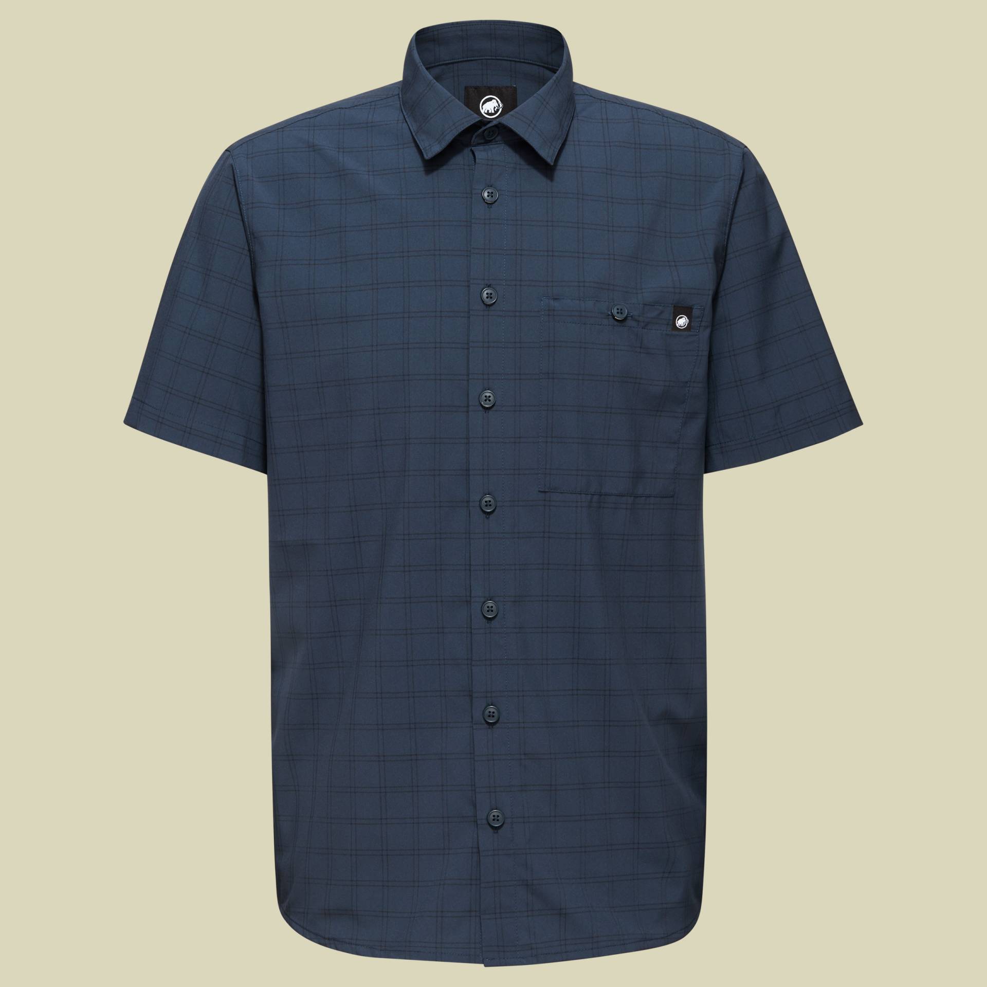 Lenni Shirt Men L marine-black  - blau von mammut