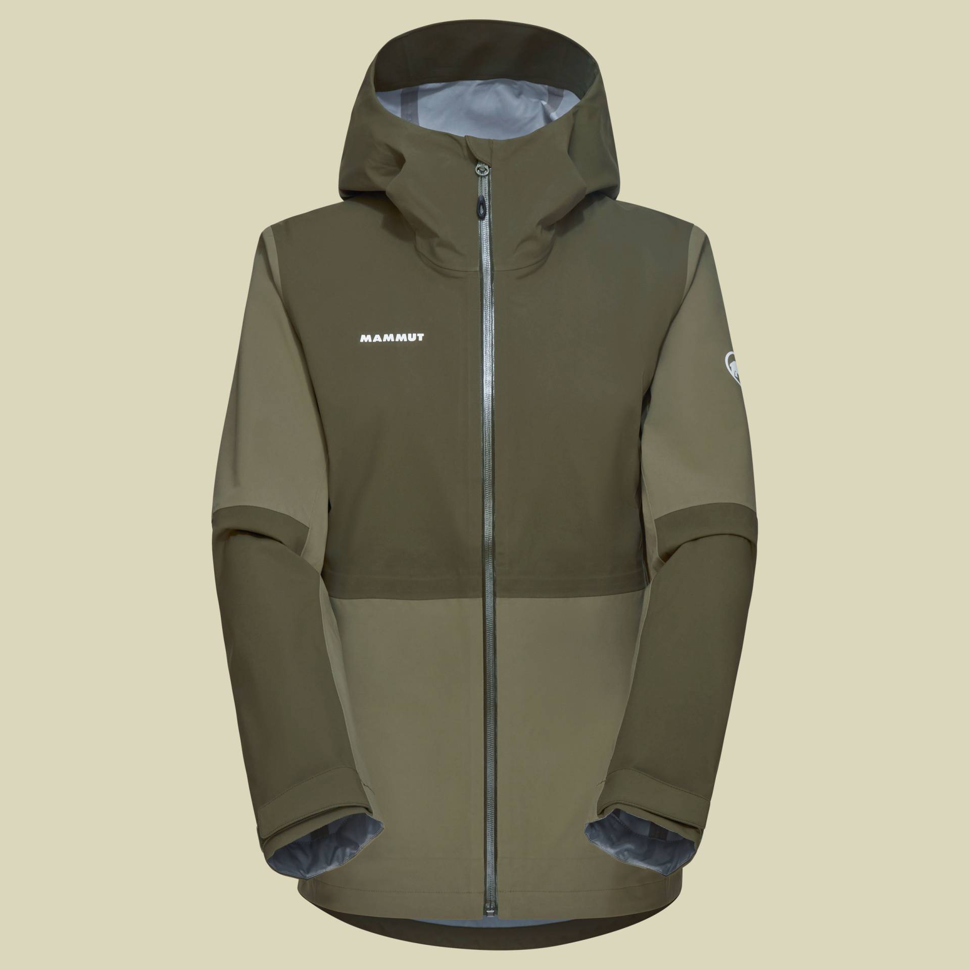 Linard Guide HS Hooded Jacket Women M grau - Farbe marsh-dark marsh Linard Guide HS Hooded Jacket Women M grau - Farbe marsh-dark marsh von mammut