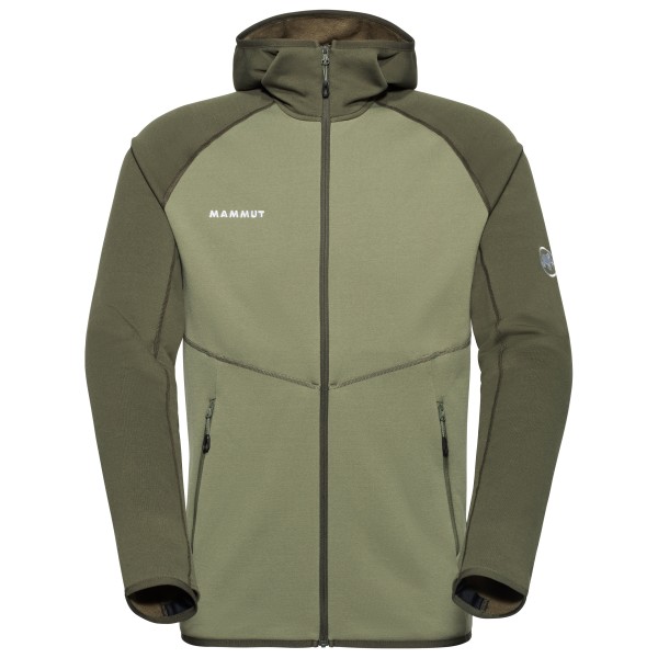 Mammut - Aconcagua ML Hooded Jacket - Fleecejacke Gr XXL oliv von mammut