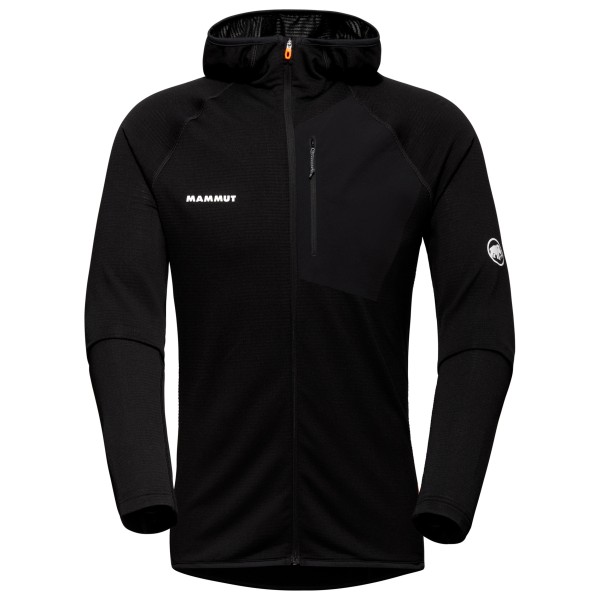 Mammut - Aenergy Light Midlayer Hooded Jacket - Fleecejacke Gr XL schwarz von mammut