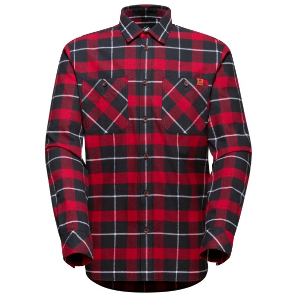 Mammut - Alvra L/S Shirt - Hemd Gr XL rot von mammut