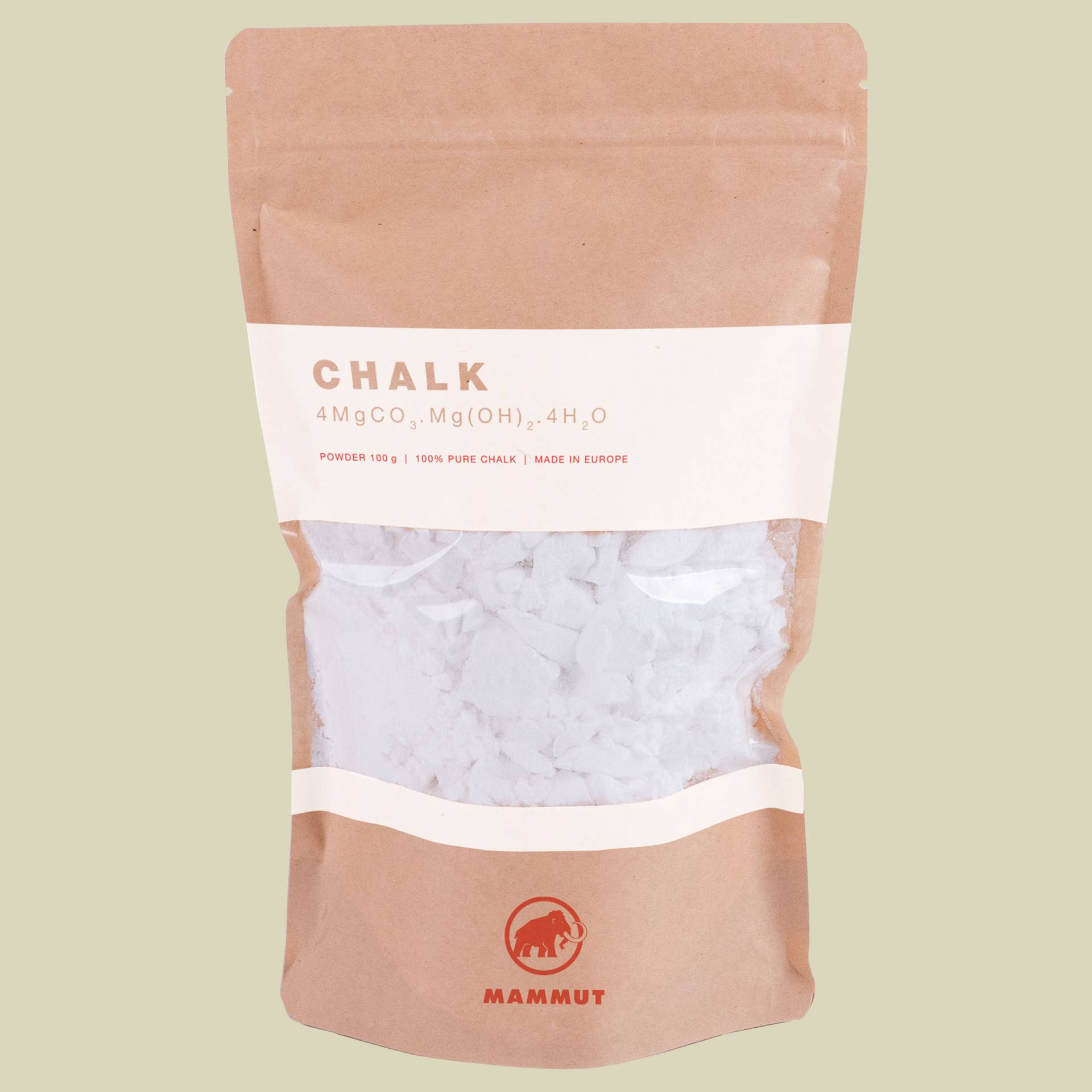 Chalk Powder 100 g 100% Magnesium neutral von mammut