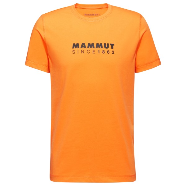 Mammut - Core T-Shirt Logo - T-Shirt Gr L;S;XL;XXL blau;orange;schwarz;weiß von mammut