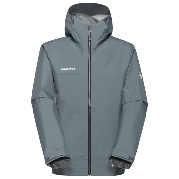 Mammut - Crater Light Hardshell Hooded Jacket - Regenjacke Gr M grau von mammut