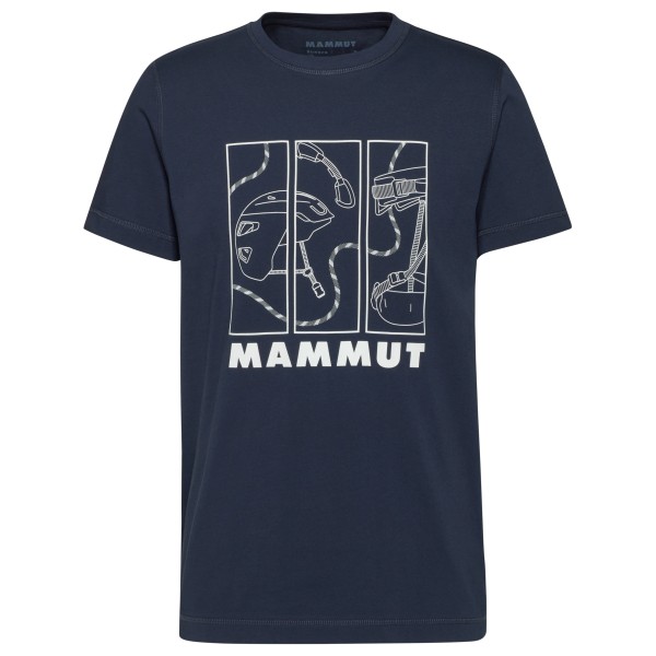 Mammut - Mammut Core T-Shirt Gear - T-Shirt Gr L blau von mammut