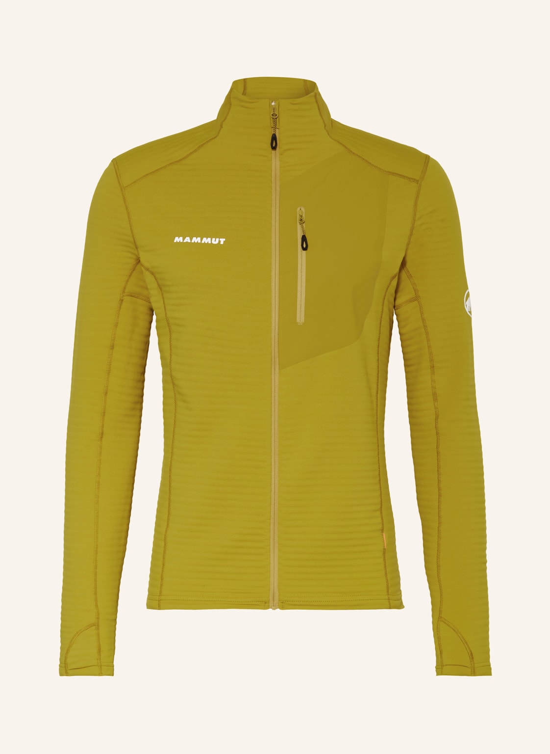 Mammut Midlayer-Jacke Taiss Light gelb von mammut