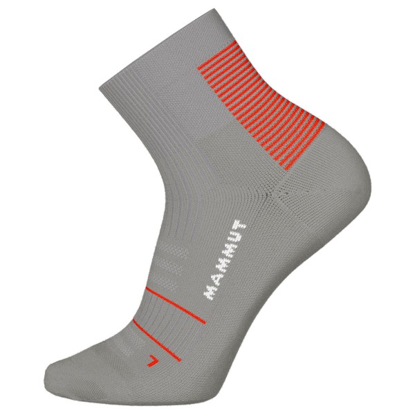 Mammut - Mountain Running Targeted Cushion Quarter - Laufsocken Gr 36-38 grau Mammut - Mountain Running Targeted Cushion Quarter - Laufsocken Gr 36-38 grau von mammut