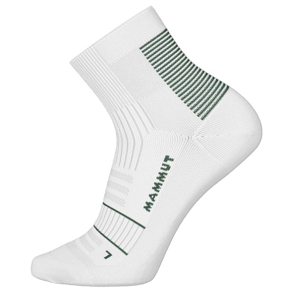 Mammut - Mountain Running Targeted Cushion Quarter - Laufsocken Gr 45-47 weiß/ jade Mammut - Mountain Running Targeted Cushion Quarter - Laufsocken Gr 45-47 weiß/ jade von mammut