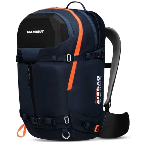 Mammut Pro X Women Removable Airbag 3.0 Damen Skitourenrucksack (Dunkelblau One Size) Lawinenrucksäcke von mammut