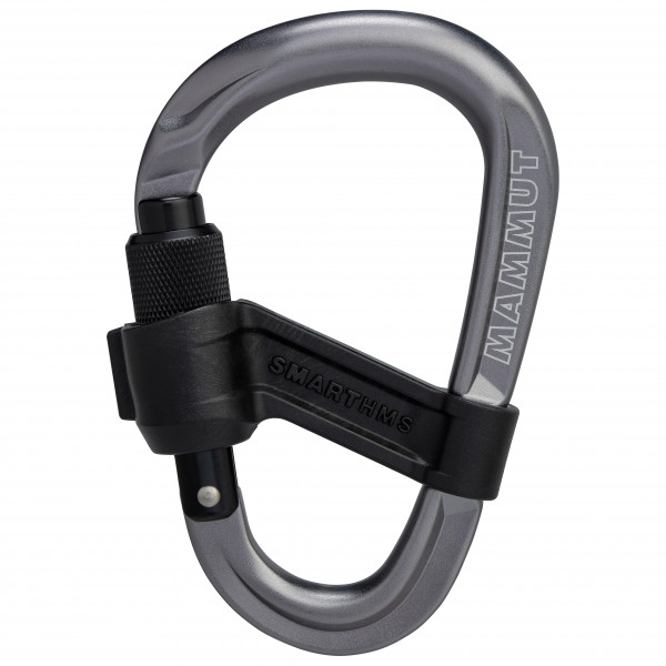 Mammut - Smart HMS 2.0 - HMS-Karabiner grau;schwarz von mammut