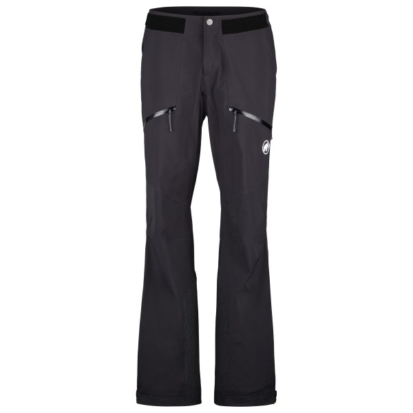 Mammut - Taiss Pro Hardshell Pants - Regenhose Gr 50 - Long schwarz/grau von mammut