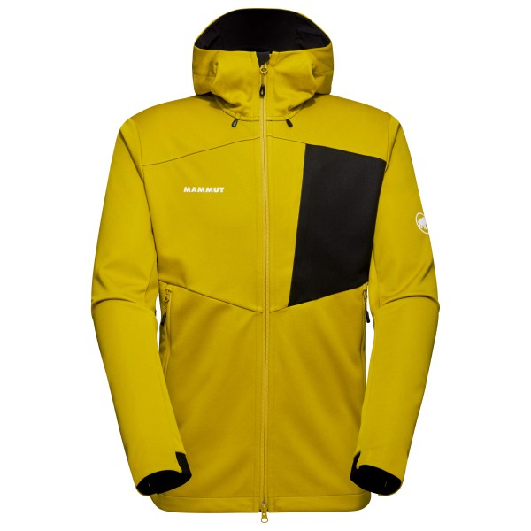 Mammut - Ultimate VII SO Hooded Jacket - Softshelljacke Gr XXL gelb von mammut