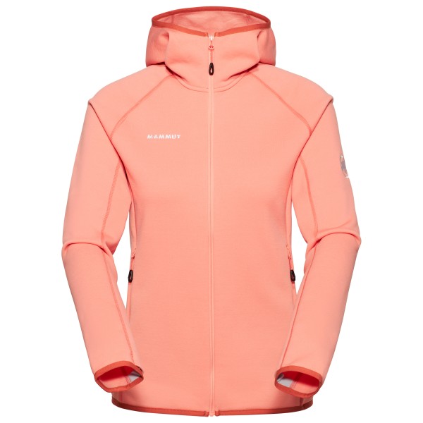 Mammut - Women's Aconcagua Midlayer Hooded Jacket - Fleecejacke Gr L rot von mammut