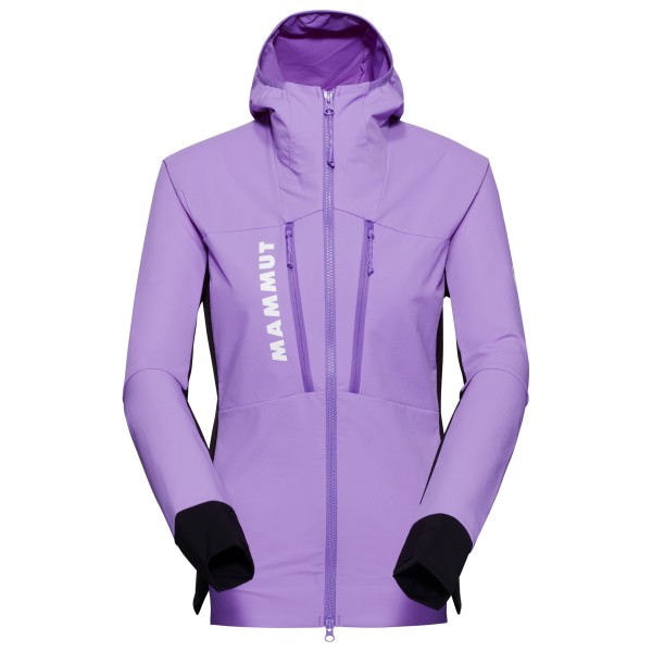 Mammut - Women's Aenergy SO Hybrid Hooded Jacket - Softshelljacke Gr L lila Mammut - Women's Aenergy SO Hybrid Hooded Jacket - Softshelljacke Gr L lila von mammut