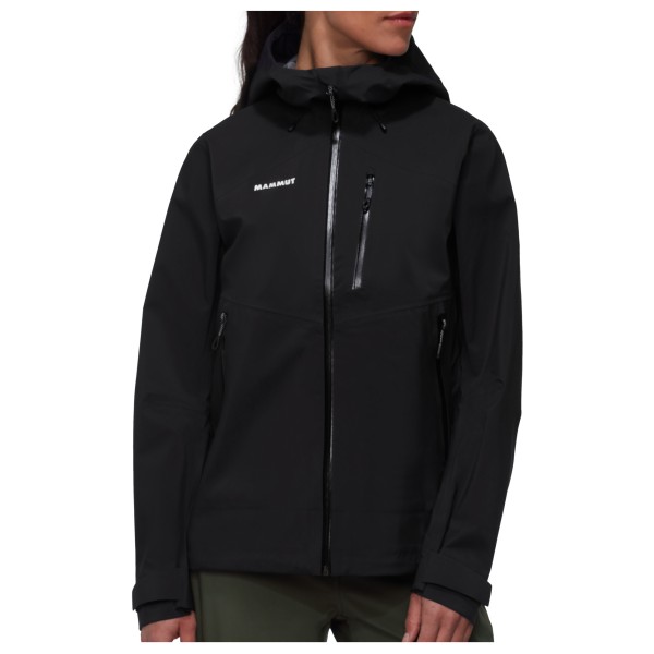 Mammut - Women's Alto Guide Hardshell Hooded Jacket - Regenjacke Gr M schwarz von mammut