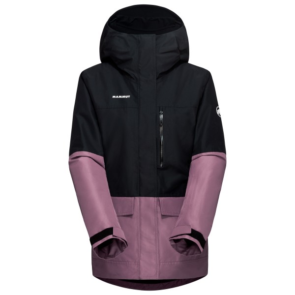 Mammut - Women's Fall Line Hardshell Thermo Hooded Jacket - Skijacke Gr L schwarz von mammut