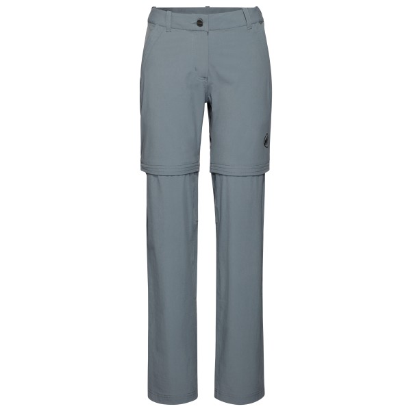 Mammut - Women's Hiking V Zip Off Pants - Zip-Off-Hose Gr 32 - Regular grau von mammut