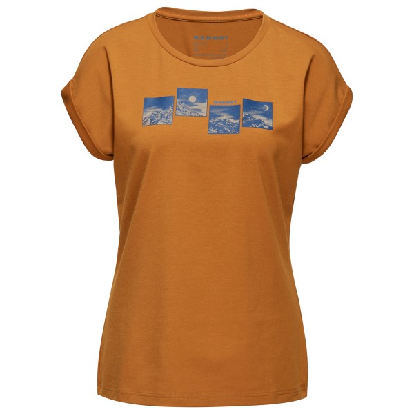 Mammut - Women's Mountain T-Shirt Day and Night - T-Shirt Gr L;M;S;XL;XS blau;braun/orange;rosa von mammut