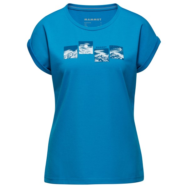 Mammut - Women's Mountain T-Shirt Day and Night - T-Shirt Gr XS blau von mammut