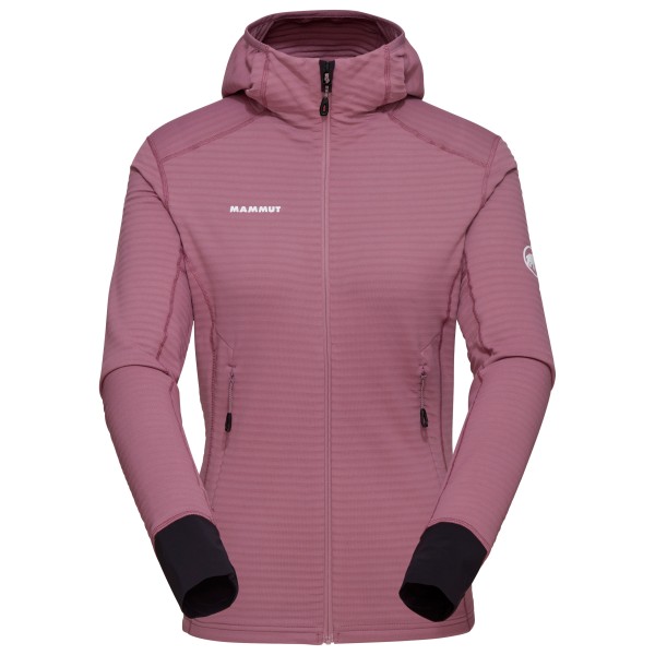 Mammut - Women's Taiss Light Midlayer Hooded Jacket - Fleecejacke Gr L rosa/lila von mammut