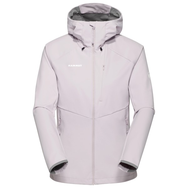 Mammut - Women's Ultimate Comfort Softshell Hooded Jacket - Softshelljacke Gr L weiß/grau Mammut - Women's Ultimate Comfort Softshell Hooded Jacket - Softshelljacke Gr L weiß/grau von mammut